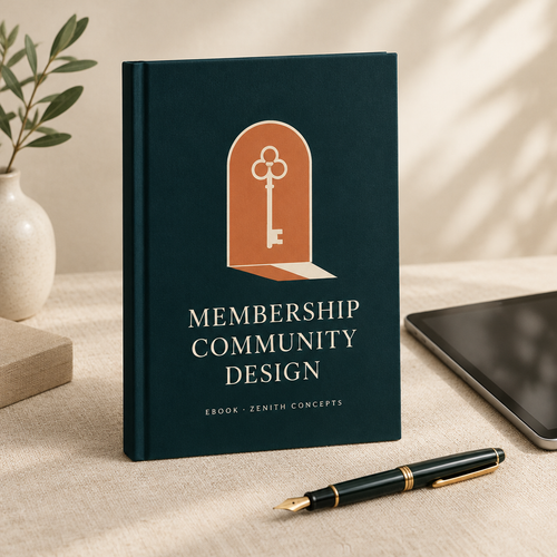 Membership Community Design ebook cover