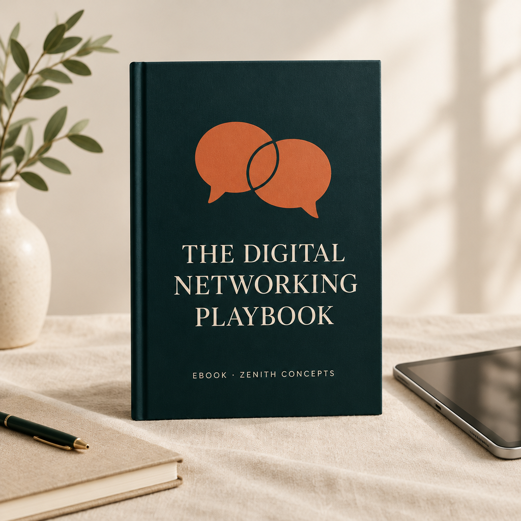 The Digital Networking Playbook ebook cover