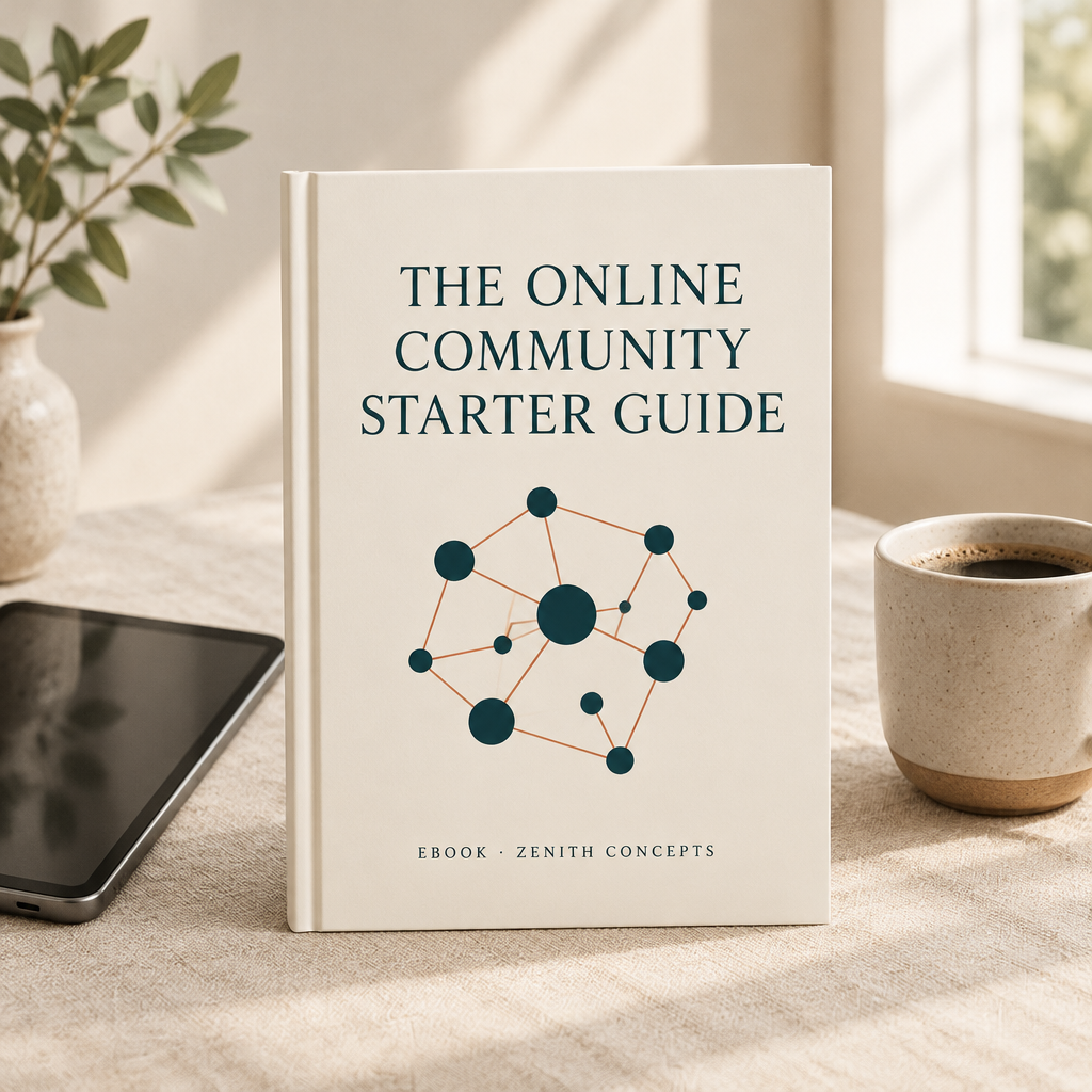 The Online Community Starter Guide ebook cover